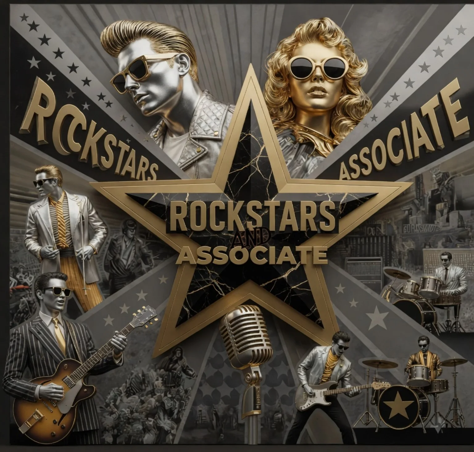Rockstars and Associate brand artwork